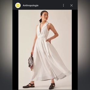 Anthropologie Maeve tie shirt dress nwot